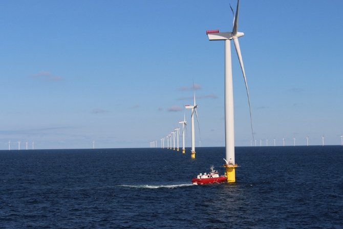 Na Morzu Bałtyckim została uruchomiona farma wiatrowa