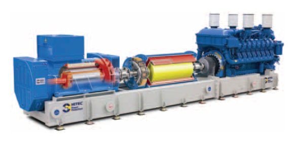Fot. 2.  
Urządzenie DRUPS (Diesel Rotary UPS) [11]