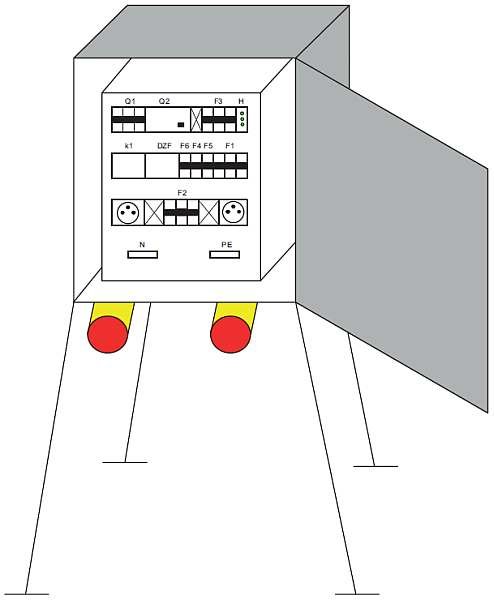 Rys. 4. Uproszczony schemat montażowy RB