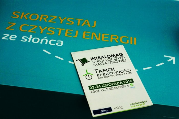 Targi Efektywności Energetycznej i Odnawialnych Źródeł Energii w Łodzi (23-24 listopada 2016).