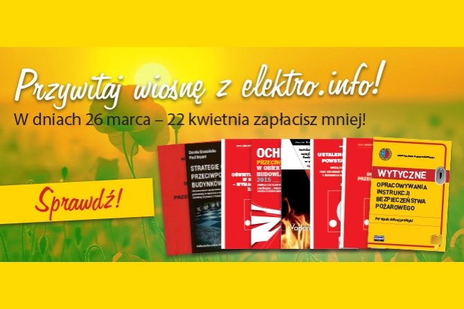 Przywitaj wiosnę z elektro.info!
Fot. Redakcja EI