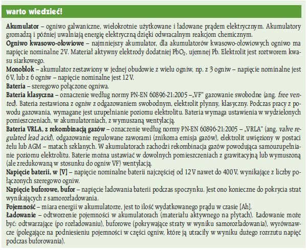 ei 6 2009 regeneracja stacjonarnych wartowiedziec