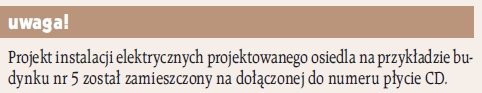uproszczony projekt zasilania osiedla mieszkaniowego uwaga 1
