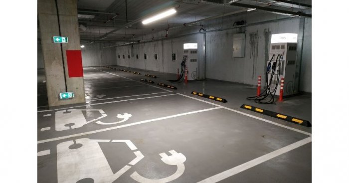 Hub ładowania elektryków w Galerii Młociny