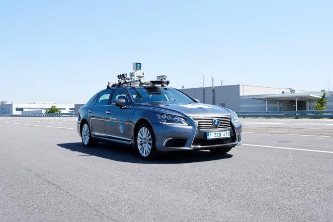 Test autonomicznego samochodu