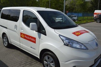Nissan e-NV200, fot. Poczta Polska