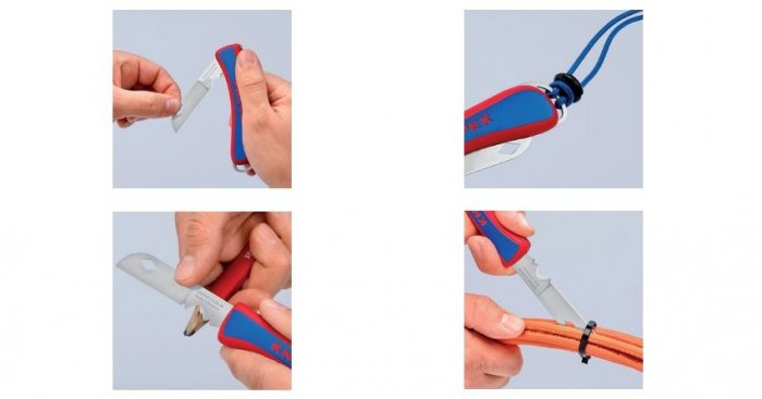 Nóż składany dla elektryków od firmy Knipex