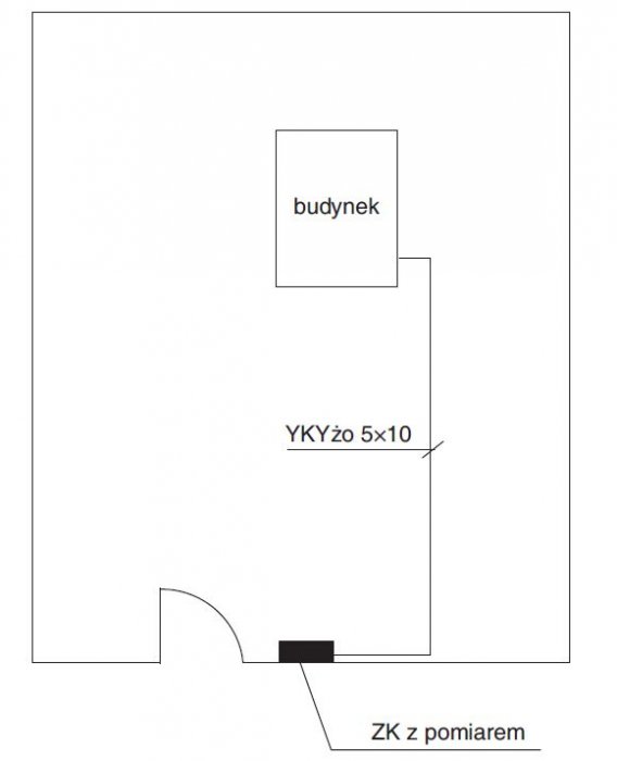 rys 2 uproszczony plan trasy wlz