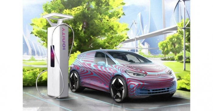 Stacja ładowania pojazdów elektrycznych
Fot. Volkswagen