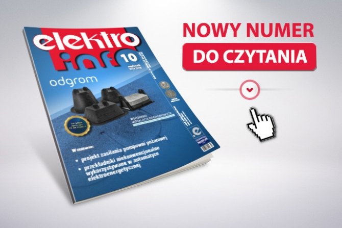 Październikowy numer elektro.info
Fot. Redakcja EI