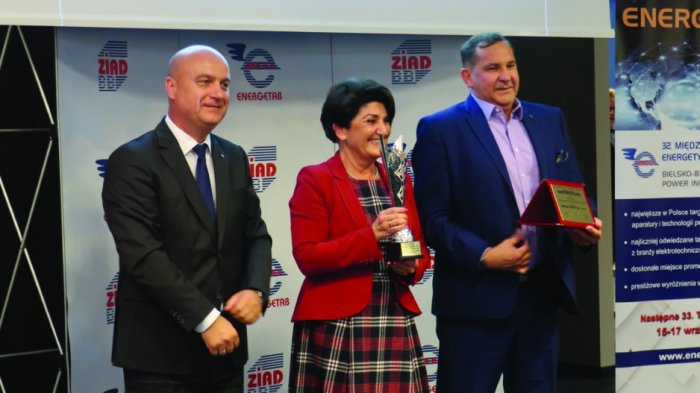 Puchar Prezesa Polskiego Towarzystwa Przesyłu i Rozdziału Energii Elektrycznej za produkt: projekt Pylon – katalog słupów kratowych dla linii 110 kV otrzymała firma: ENERGA INVEST Sp. z o.o.