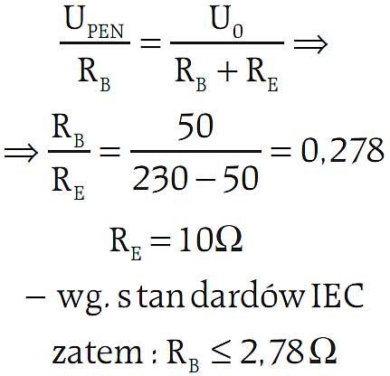 b dobor mocy zrodel zasilania wz11b
