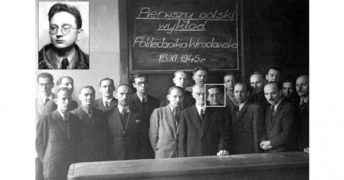 Andrzej Jellonek - &oacute;smy od prawej.
Henryk Poniewierski / Politechnika Wrocławska / http://apw.ee.pw.edu.pl