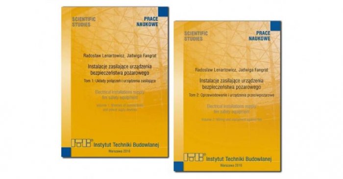 Instalacje zasilające urządzenia bezpieczeństwa pożarowego