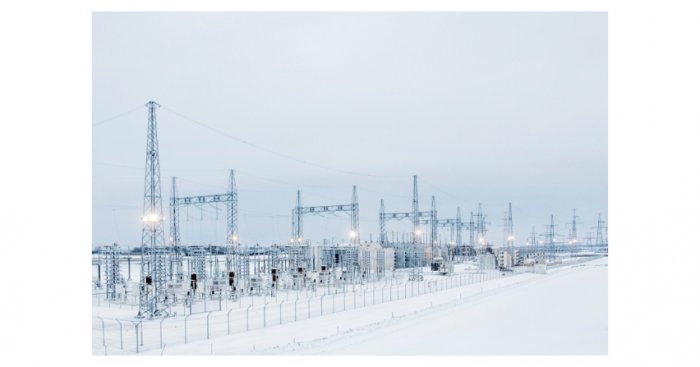 Stacja przekształtnikowa prądu stałego ABB w pobliżu miasta Olita (Alytus) na Litwie.
ABB
