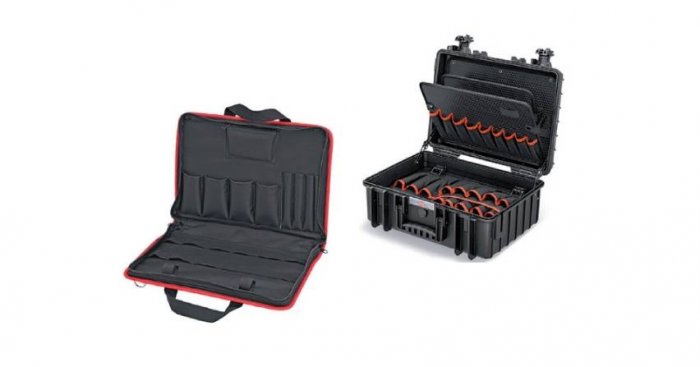 Torba i walizka na narzędzia Knipex
Fot. Knipex