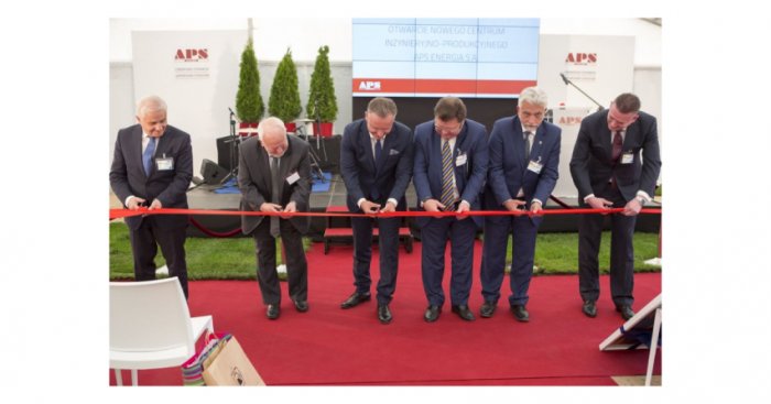 Uroczyste otwarcie nowego centrum inżynieryjno-produkcyjnego APS Energia.
APS Energia