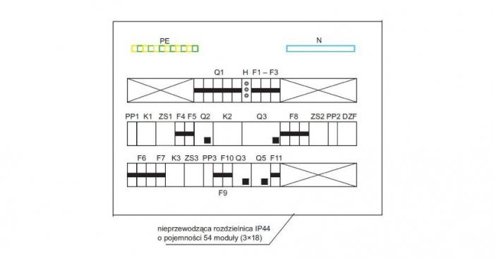 Schemat montażowy RWEN.
J. Wiatr
