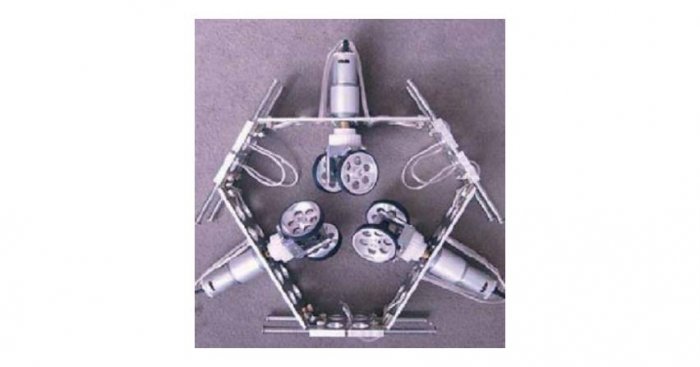 Prototyp robota do inspekcji stanu łopat siłowni wiatrowej [11]