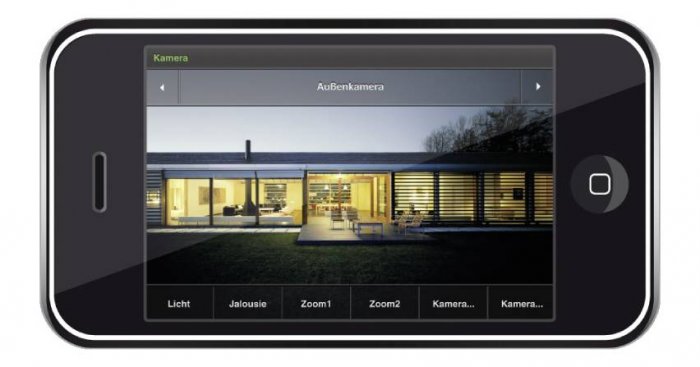 Gira QuadClient &ndash; podgląd domu i&nbsp;jego najbliższego otoczenia z&nbsp;kamery umieszczonej przy&nbsp;furtce