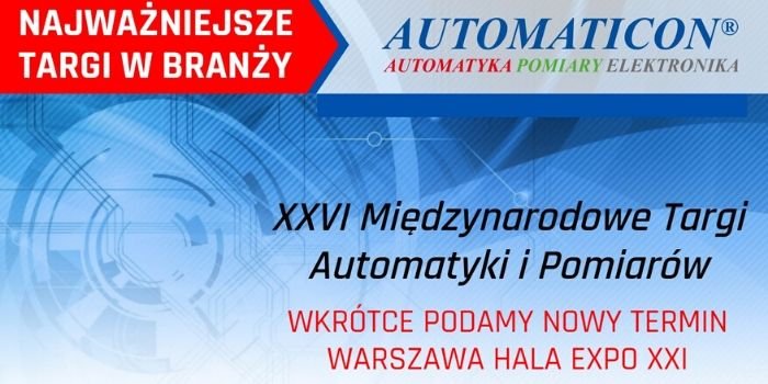 Targi Automaticon 2020 &ndash; zmiana terminu!