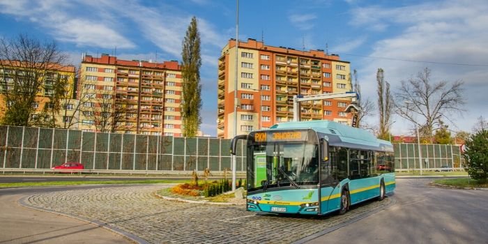 Autobus elektryczny w Jaworznie, fot. Solaris