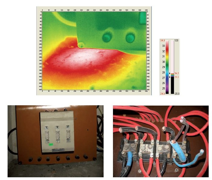 inspekcja instalacji elektrycznych kamera termowizyjnych fot1