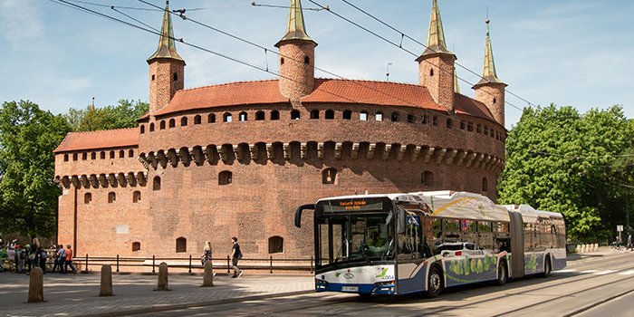 50 nowych autobus&oacute;w elektrycznych będzie jeździć po Krakowie, fot. Solaris Bus