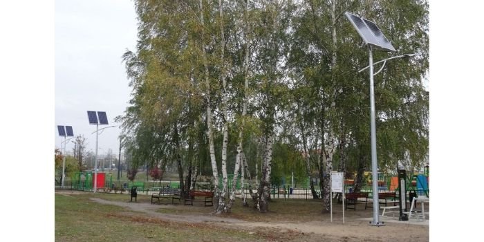 Solarna lampa uliczna, fot. brasit.pl