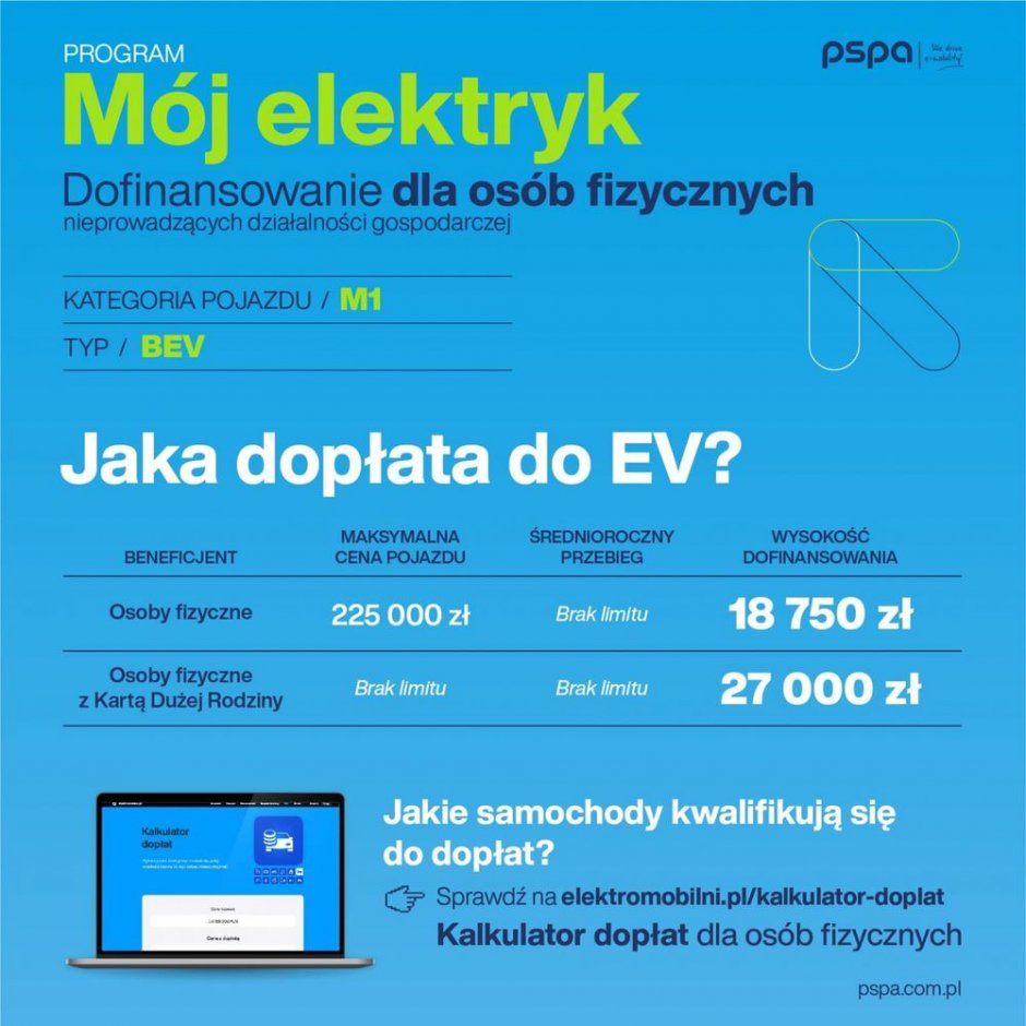 moj elektryk pspa doplata do ev