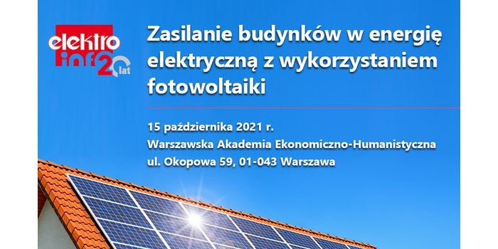 Konferencja jubileuszowa elektro.info