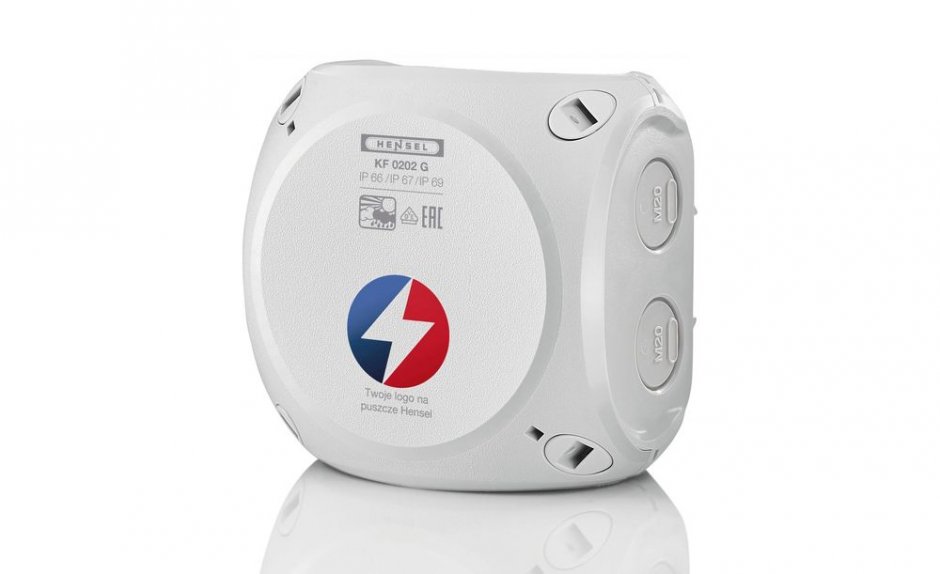 puszka z logo hensel