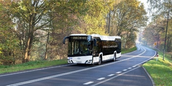 Niskoemisyjny Solaris Urbino 12 mild hybrid, fot. Solaris
