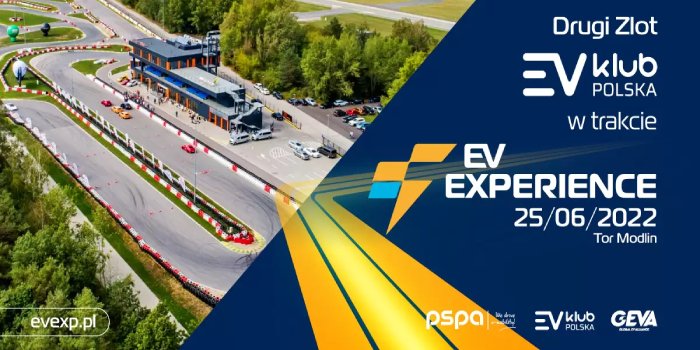 25 czerwca użytkownicy samochod&oacute;w elektrycznych spotkają się na Torze Modlin w Nowym Dworze Mazowieckim, fot. Evexp.pl