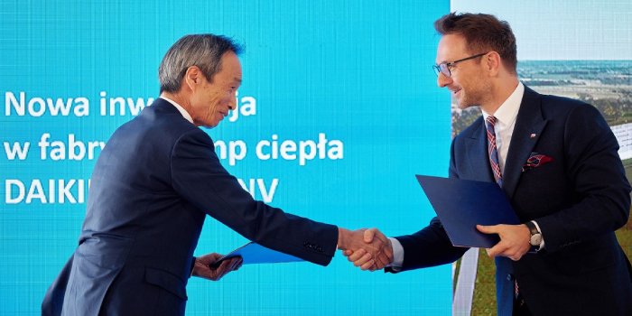 Daikin zbuduje wielką fabrykę pomp ciepła w Polsce, fot. gov.pl