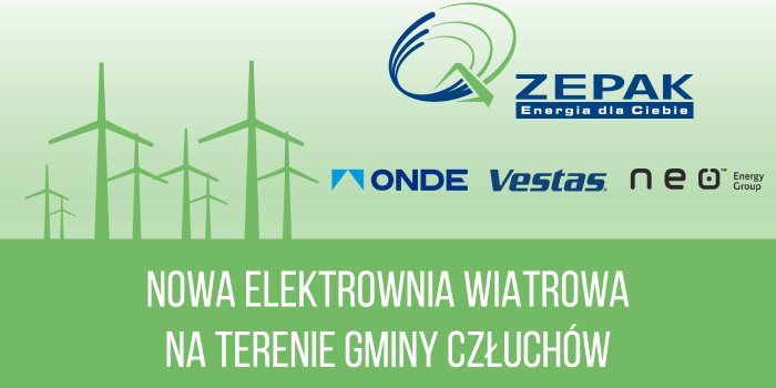 Nowa elektrownia wiatrowa powstaje w gminie Człuch&oacute;w, fot. materiały prasowe
