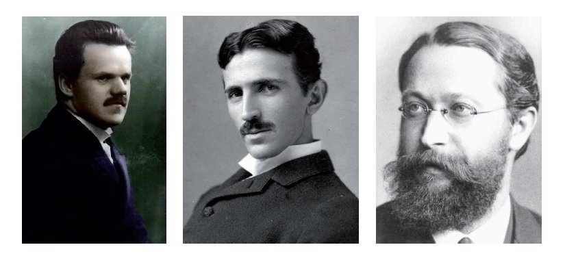 Mieczysław Wolfke, Nikola Tesla, Karl Ferdinand Braun