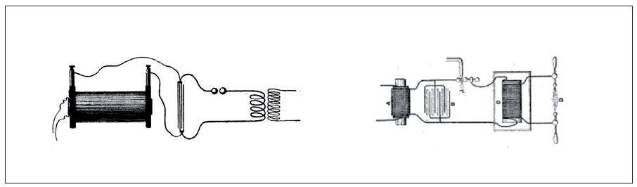 rysunki obwodu cewki z patentu Tesli 