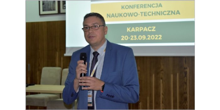 Dr hab. inż. Marcin Habrych, profesor Politechniki Wrocławskiej, otwiera obrady konferencji ELSAF 2022, fot. WW