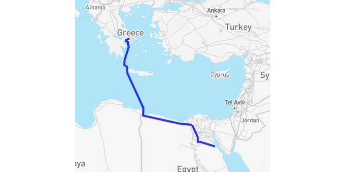 trasa kabla egipt grecja