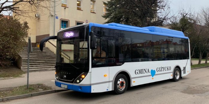 Yutong E9 w Giżycku, fot. materiały prasowe