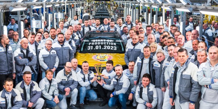 W Tychach rozpoczęto produkcję elektrycznego Jeepa Avengera, fot. Stellantis