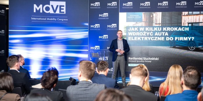 Na kongresie MOVE w Poznaniu dyskutowano m.in. o elektryfikacji firmowych flot, fot. materiały prasowe