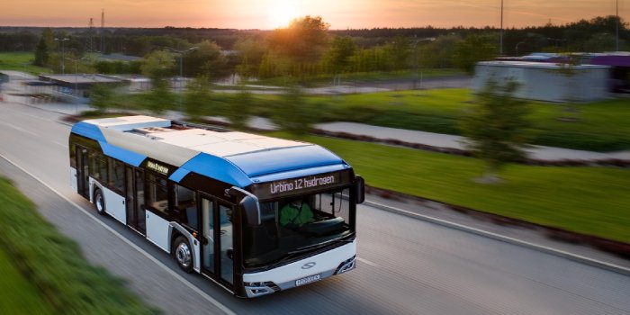 Wodorowe Solarisy będą jeździć po ulicach Hamburga, fot. Solaris