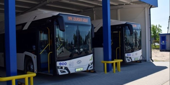 Pierwsze bezemisyjne autobusy w Zduńskiej Woli, fot. Zduńska Wola