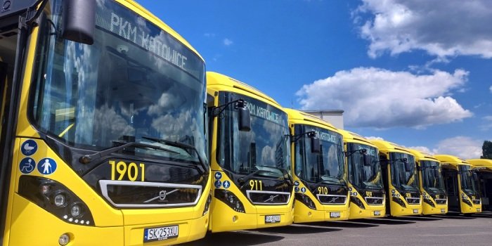 Katowice kupiły 22 autobusy hybrydowe marki Volvo, fot. katowice24.info