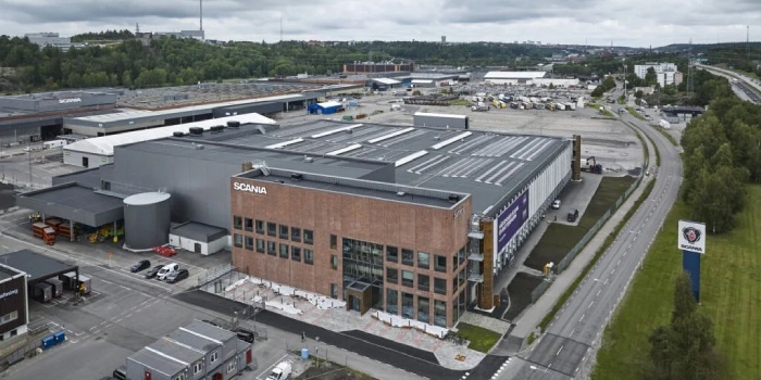 Zakład produkcyjny firmy Scania w S&ouml;dert&auml;lje (Szwecja), fot. Scania Polska