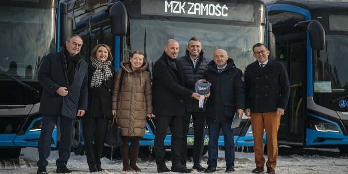 Pierwsze autobusy elektryczne trafiły do Zamościa. Fot. MAN Truck&amp;Bus Polska