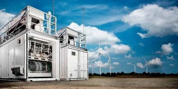 Zakład produkcji zielonego wodoru firmy Lhyfe w Tybindze (Niemcy), fot. Lhyfe.com