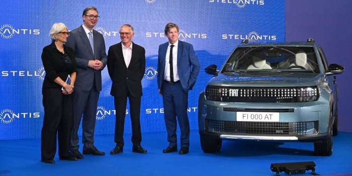 W fabryce w Serbii powstają pierwsze elektryczne Fiaty Panda. Fot. Stellantis